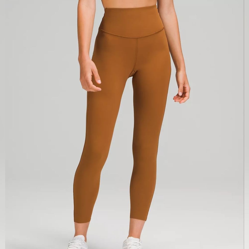 Lululemon base pace hr tight 25" leggings, BNWT, Size 20, Copper Brown
